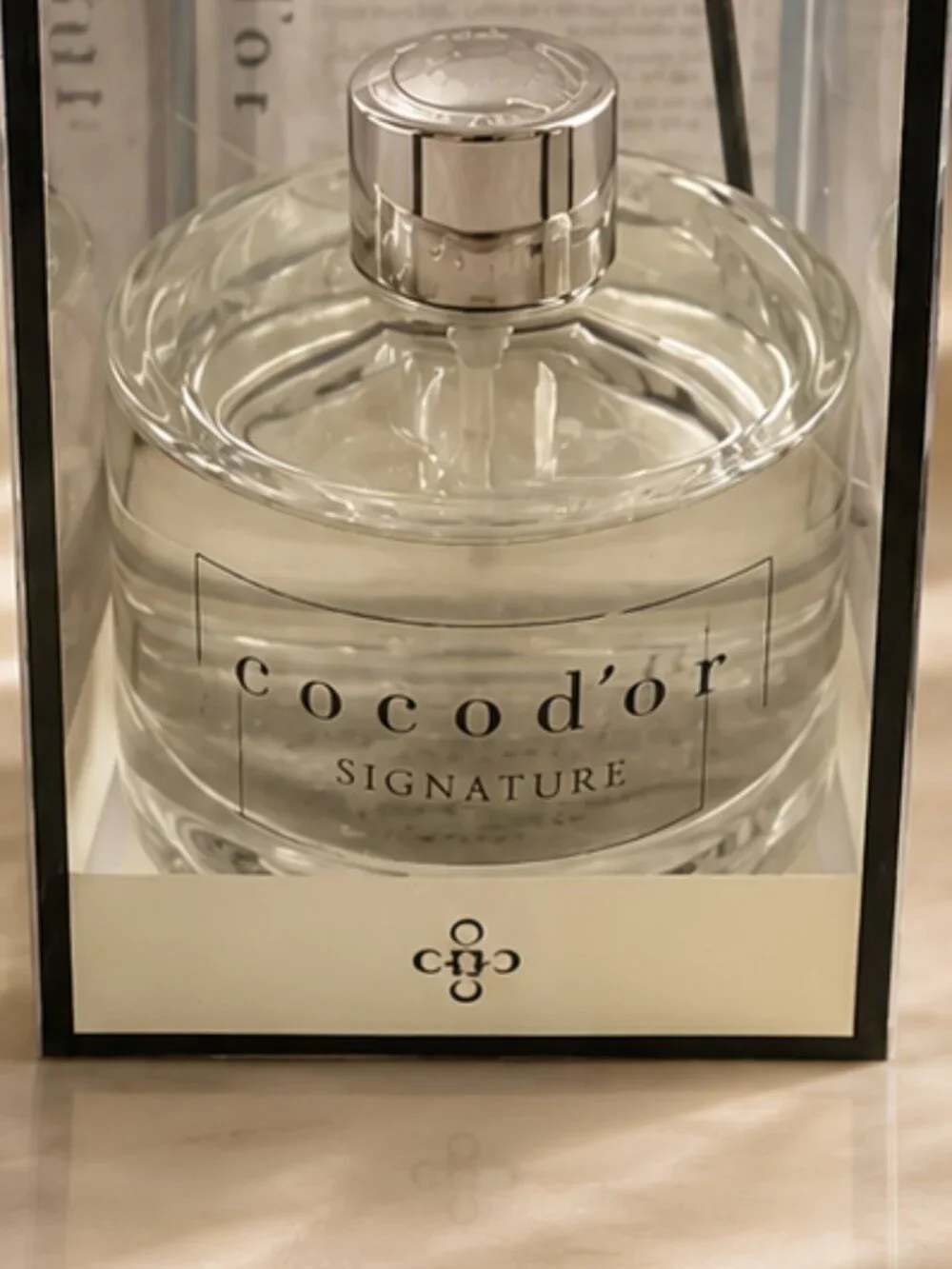Large Cocod'or Signature Reed Diffuser in the French Lavender Scent